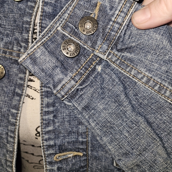 Tommy Hilfiger Womans Jean Jacket Size M - Picture 8 of 13